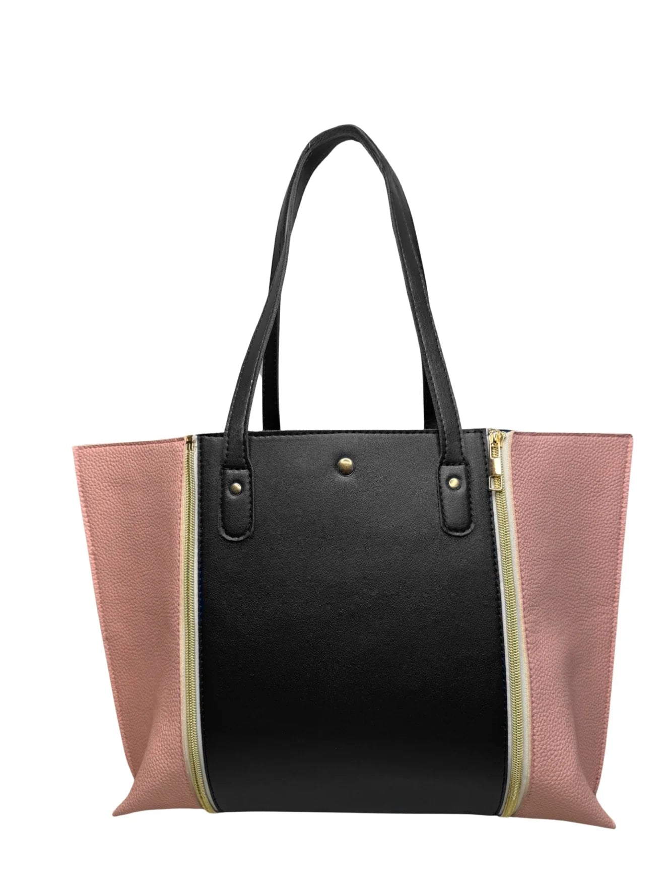 Combined Black And Pink Bag